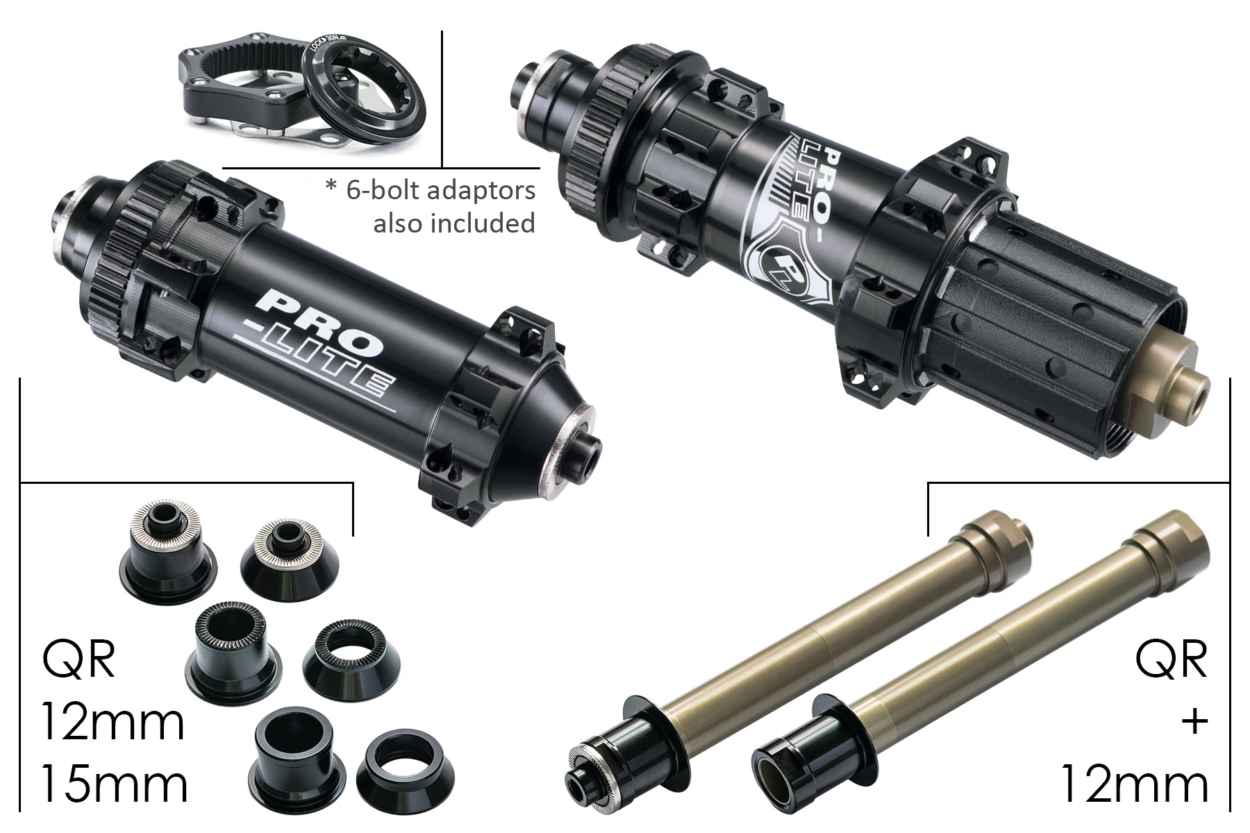 Pro-Lite Pro Lite Bortola A21W Alloy Clincher Disc Brake Road Wheels 2 Pro-Lite Pro Lite Bortola A21W Alloy Clincher Disc Brake Road Wheels – Bild 2