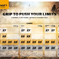 Continental Kryptotal-R DH SuperSoft MTB Rear Tyre -Outlet Fahrradschläuche Store Continental Kryptotal R DH SuperSoft MTB Rear Tyre Tyres Black 1019280000 3