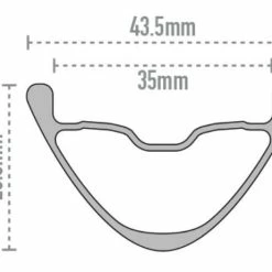 ENVE M635 Carbon MTB Rim -Outlet Fahrradschläuche Store ENVE M635 Carbon MTB Rim Internal Black White Not Set EN256352728 1