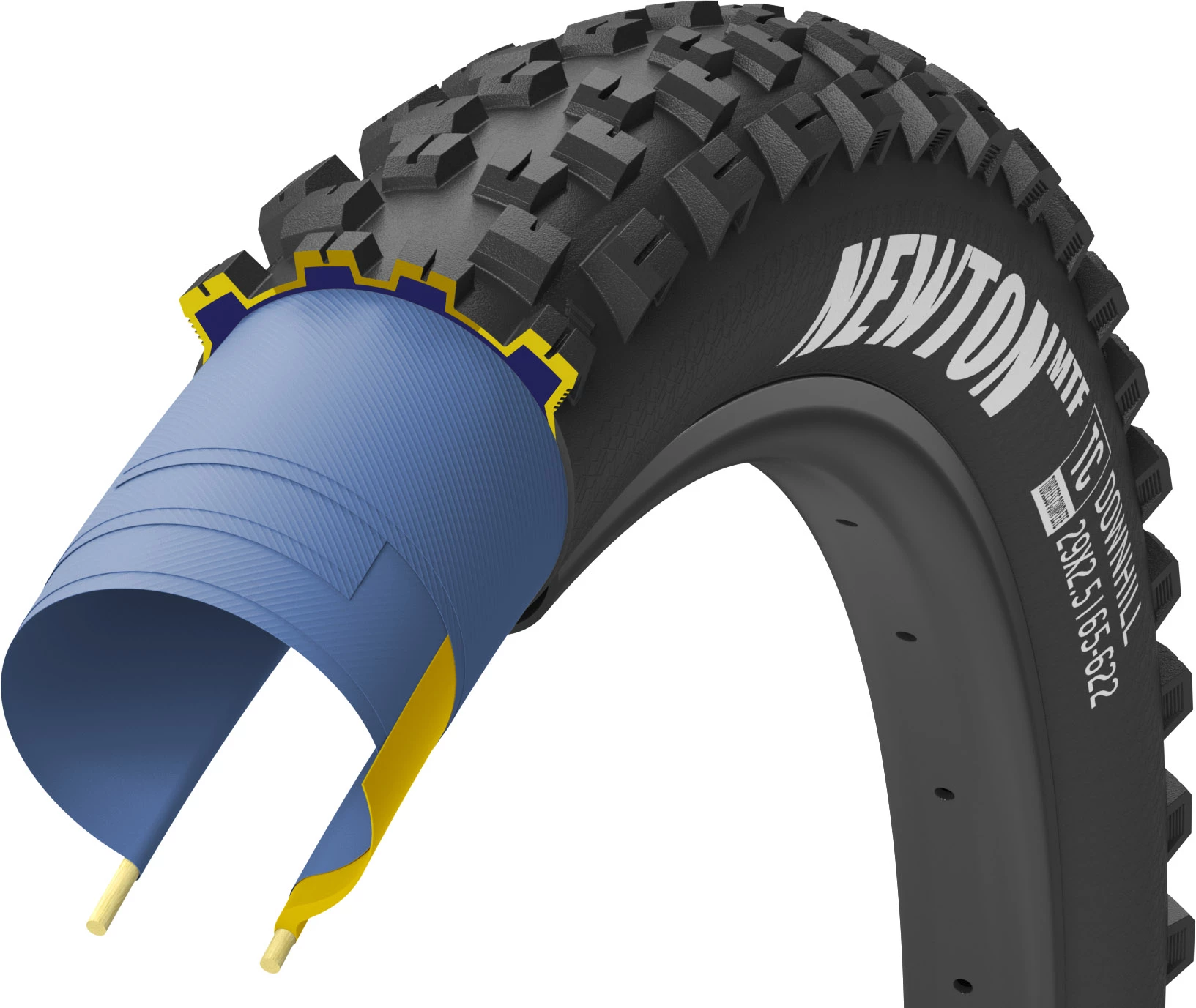 Goodyear Newton MTF Downhill Tubeless Complete Tyre 1 Goodyear Newton MTF Downhill Tubeless Complete Tyre