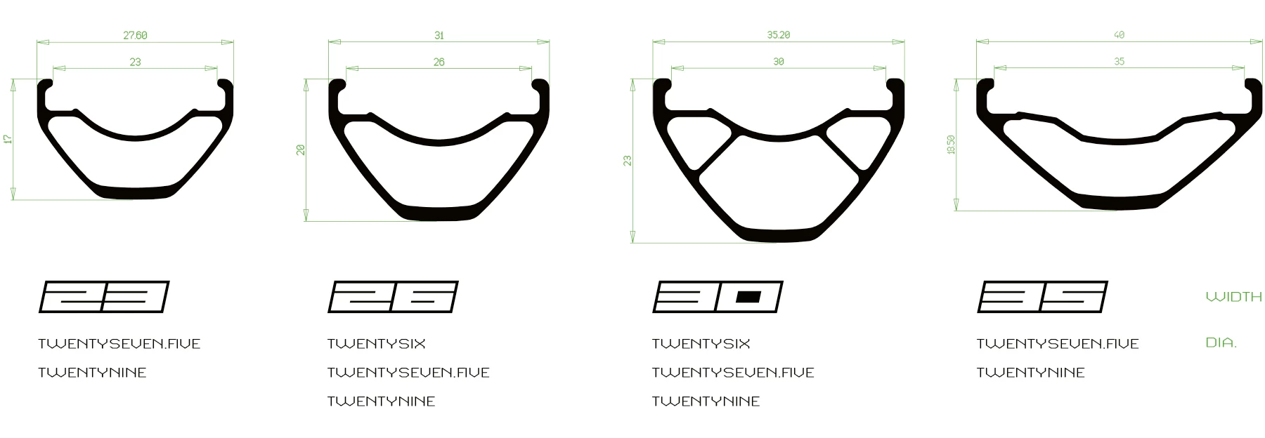Hope Fortus 30 MTB Rim 5 Hope Fortus 30 MTB Rim – Bild 5