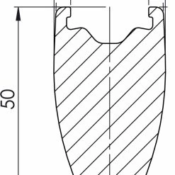 Prime BlackEdition 50 Carbon Rennradfelge -Outlet Fahrradschläuche Store Prime BlackEdition 50 Carbon Road Rim Rims PCC50BERRFB 5