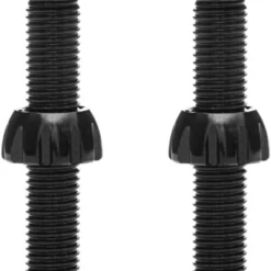 Prime Presta Tubeless Ventile (Paar) -Outlet Fahrradschläuche Store Prime Presta Tubeless Valves Pair Tyre Spares Black PPTVP45B 1