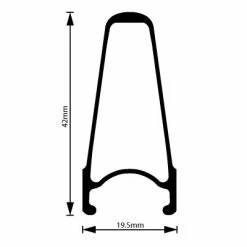 H Plus Son SL42 Rennradfelge -Outlet Fahrradschläuche Store sl42 full2